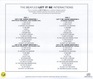 LET IT BE INTERACTIONS / 2 CD - Image 2