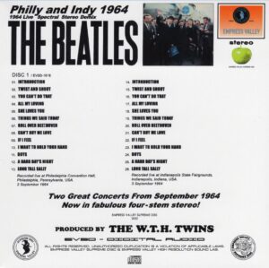 PHILLY AND INDY 1964 / 2 CD - Image 2