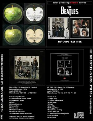 HEY JUDE - LET IT BE (First Pressing Stereo Series) / CD