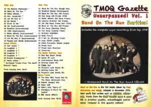 PAUL McCARTNEY – UNSURPASSED VOL. 1 / TMOQ-HMC 2 CD!