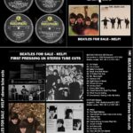BEATLES FOR SALE - HELP (Tube Cut First Pressing Stereo) / CD
